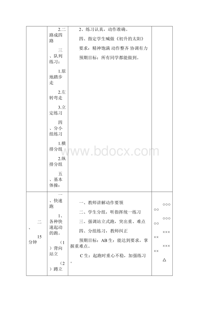 小学体育六年级上册教案全册.docx_第3页