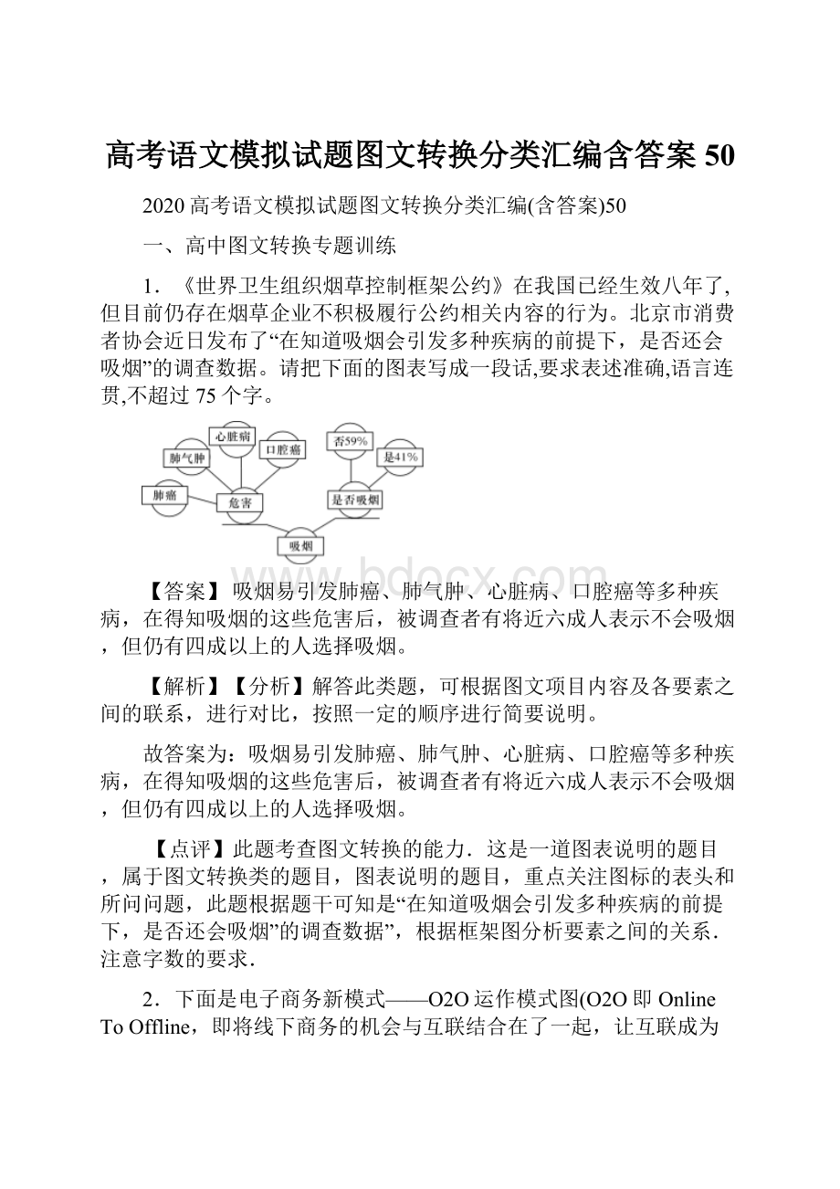 高考语文模拟试题图文转换分类汇编含答案50.docx_第1页