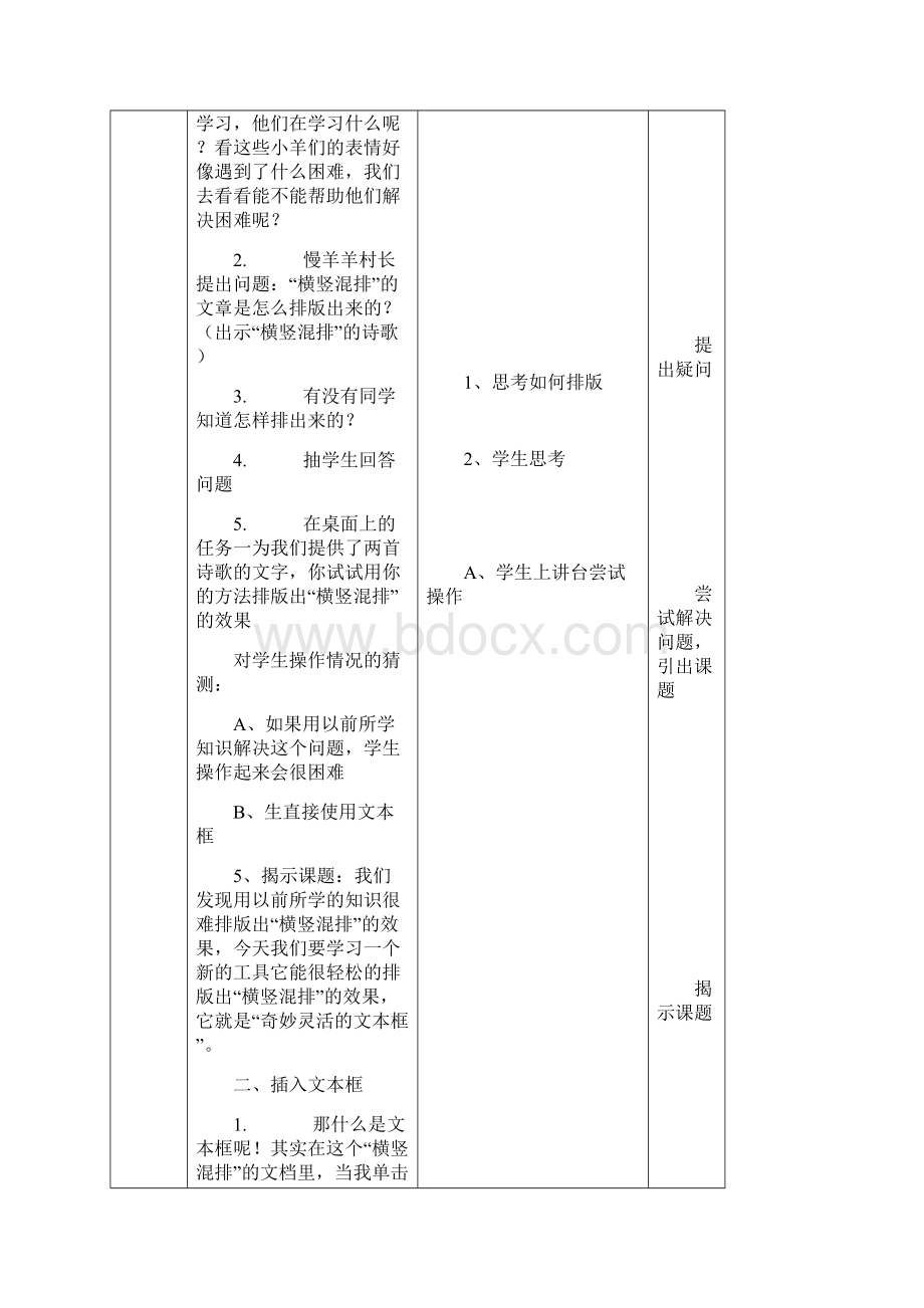 信息技术奇妙灵活的文本框教案及反思.docx_第2页