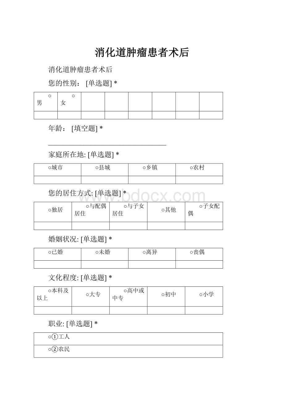 消化道肿瘤患者术后.docx_第1页