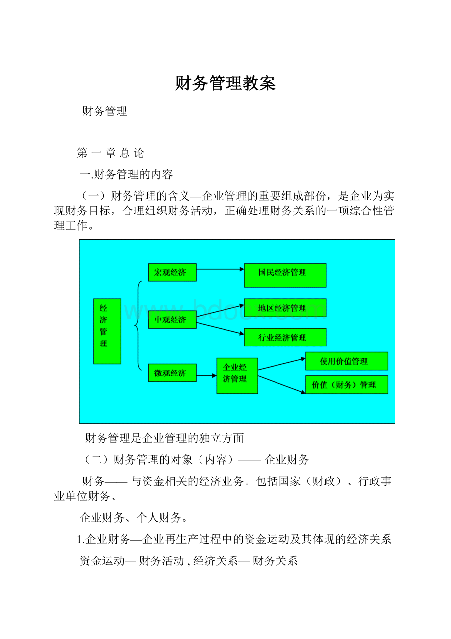 财务管理教案.docx