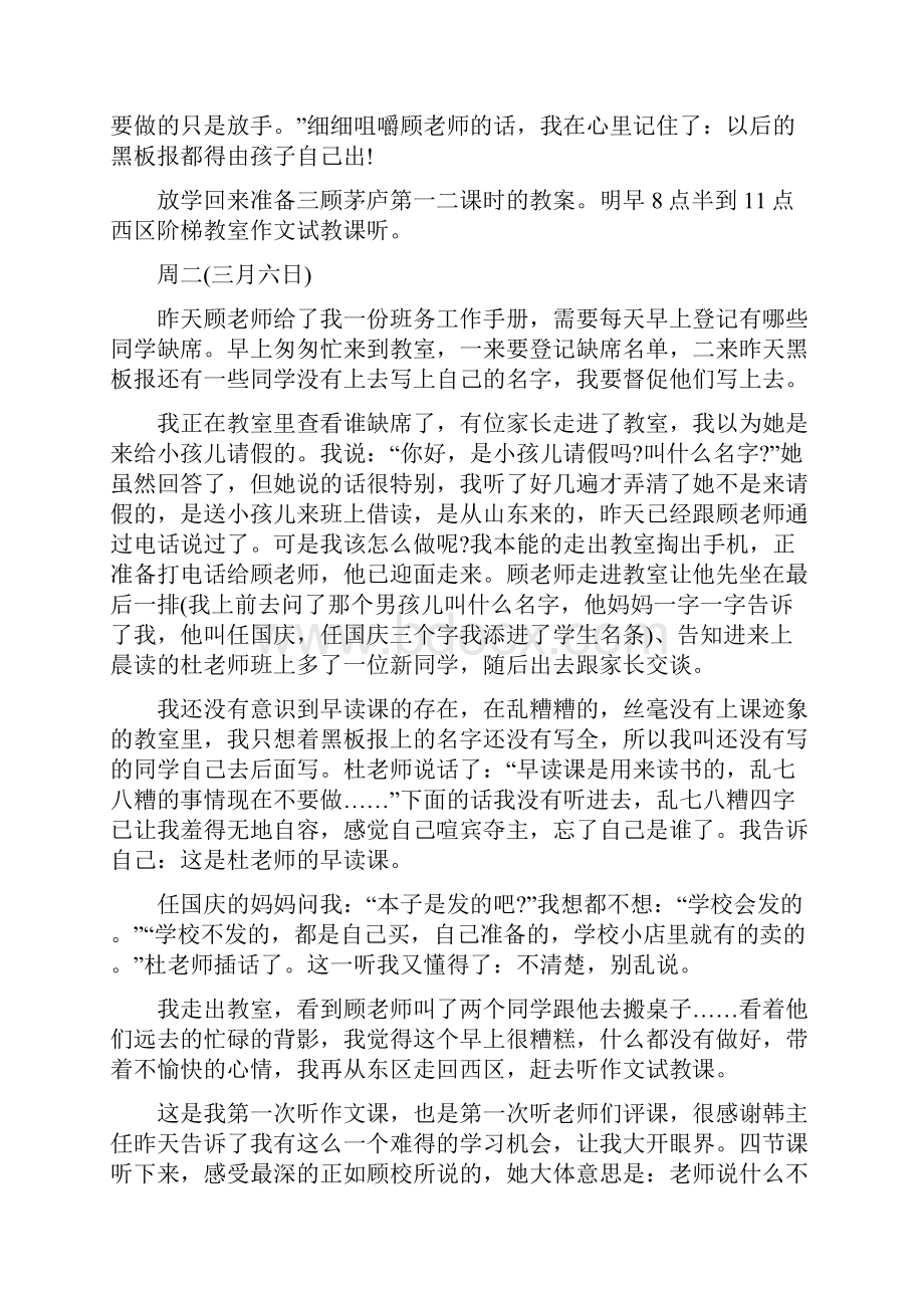 小学语文老师实习日记.docx_第3页