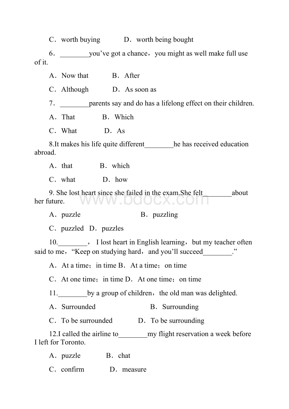 套卷内蒙古扎兰屯一中学年高一下学期第二次综合考试英语试题.docx_第2页