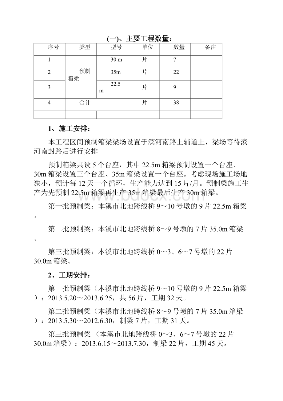 本溪北地跨线桥预制箱梁施工组织设计方案.docx_第2页