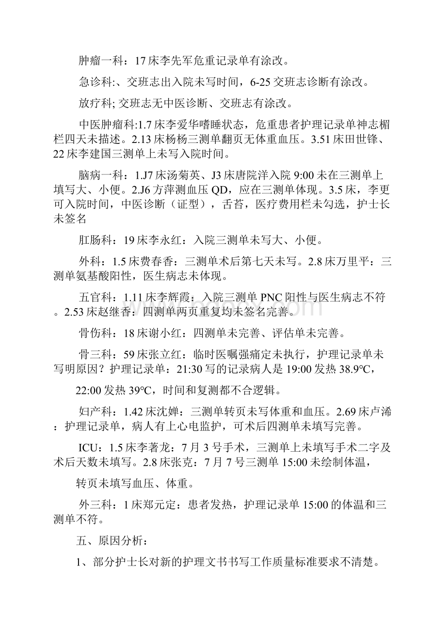 三季度护理文书质量检查反馈.docx_第3页