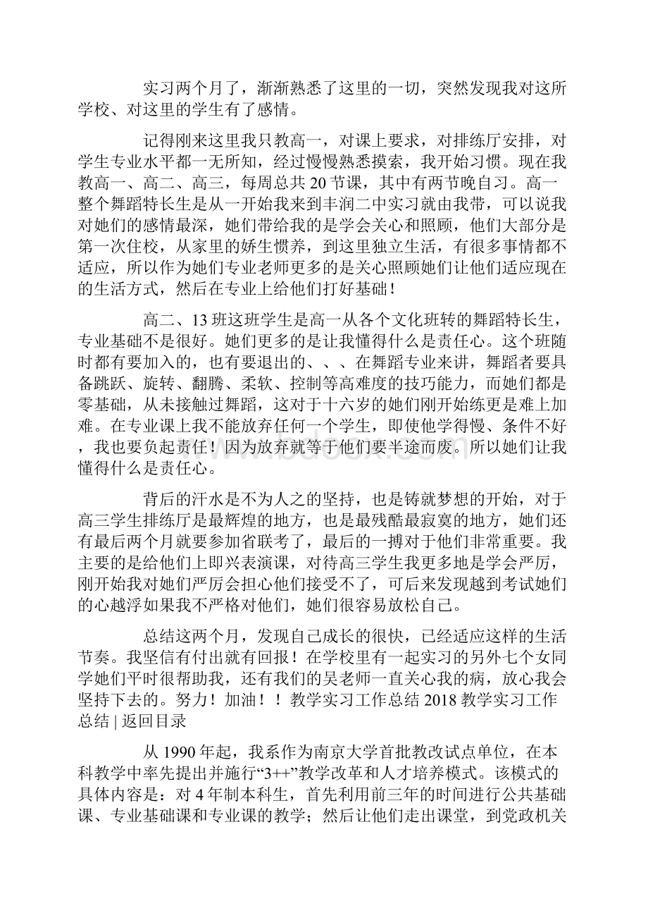 18教学实习工作总结3篇.docx_第2页