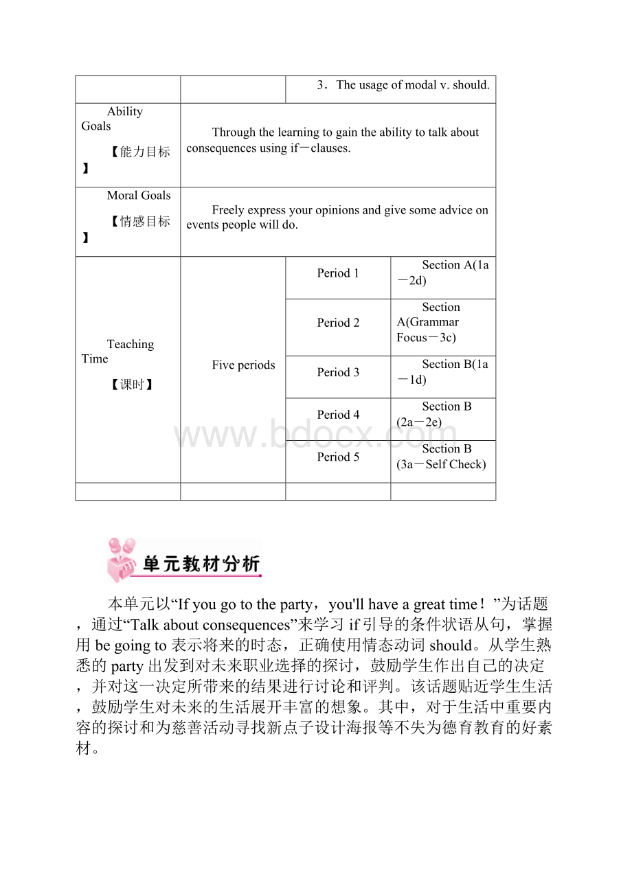 新人教版英语初中八年级上册Unit 10 教案docx.docx_第2页