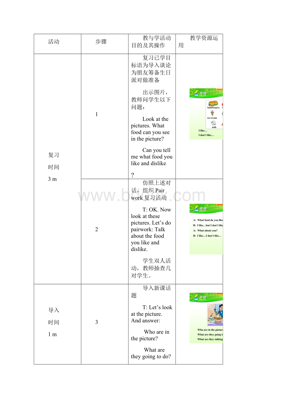 最新人教新目标英语七年级上册Unit 6 Do you like bananas第2课时公开课教学设计2.docx_第2页