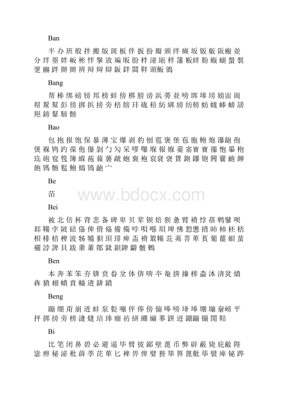 中国汉字大全拼音排序.docx_第2页