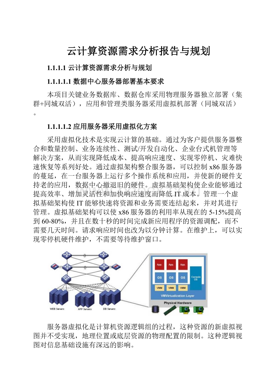 云计算资源需求分析报告与规划.docx