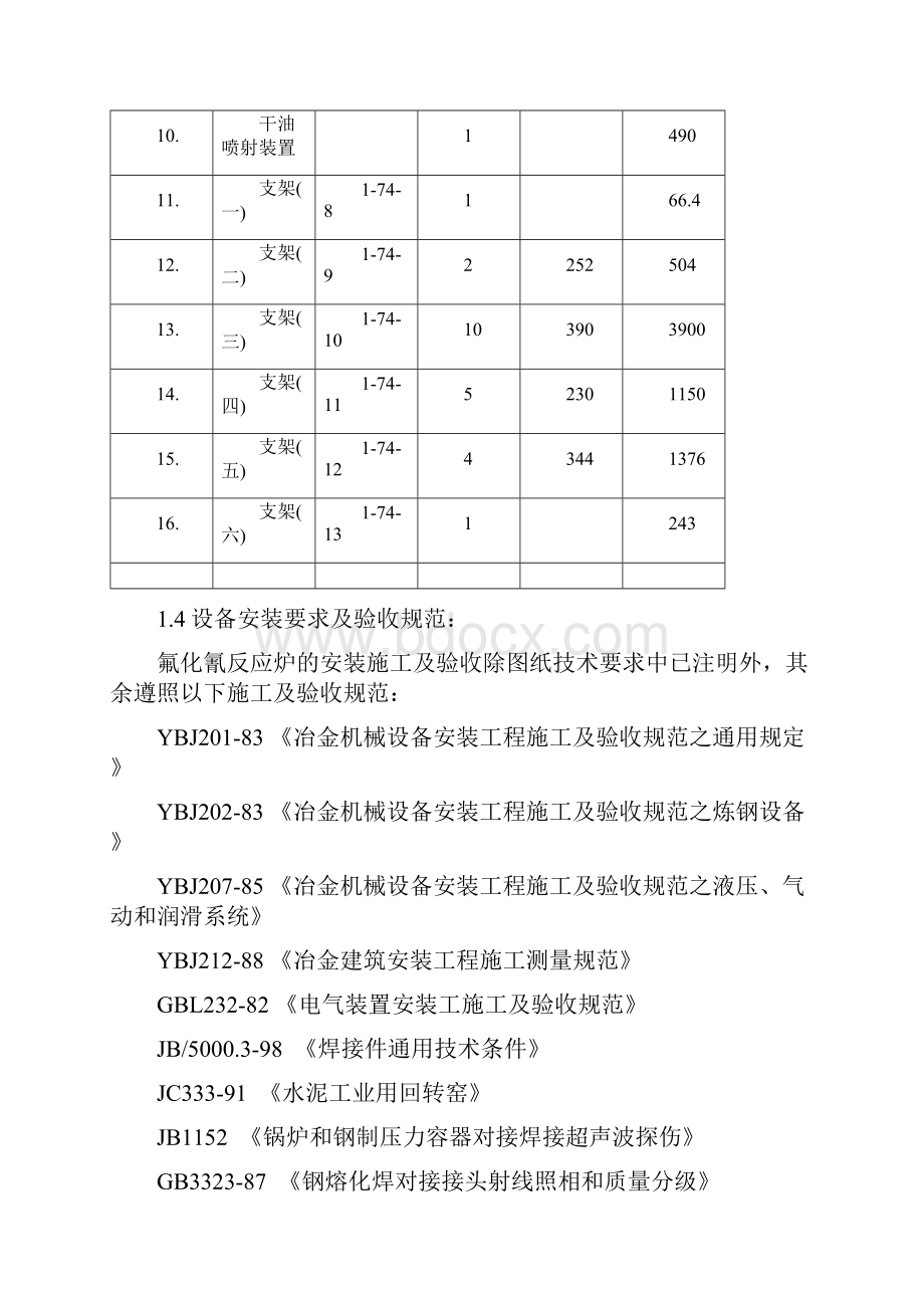 湘乡铝厂氟化氰反应炉安装施工方案.docx_第3页