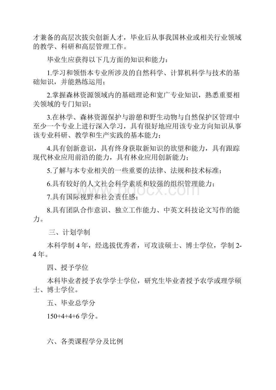 林学类成栋实验班人才培养方案.docx_第2页