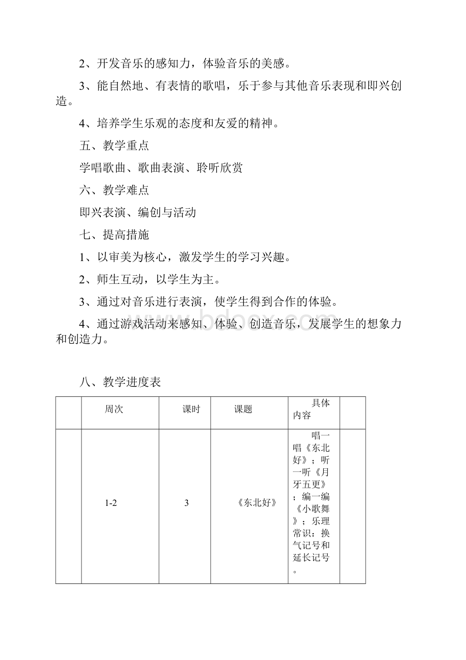 小学三年级音乐教案下.docx_第2页