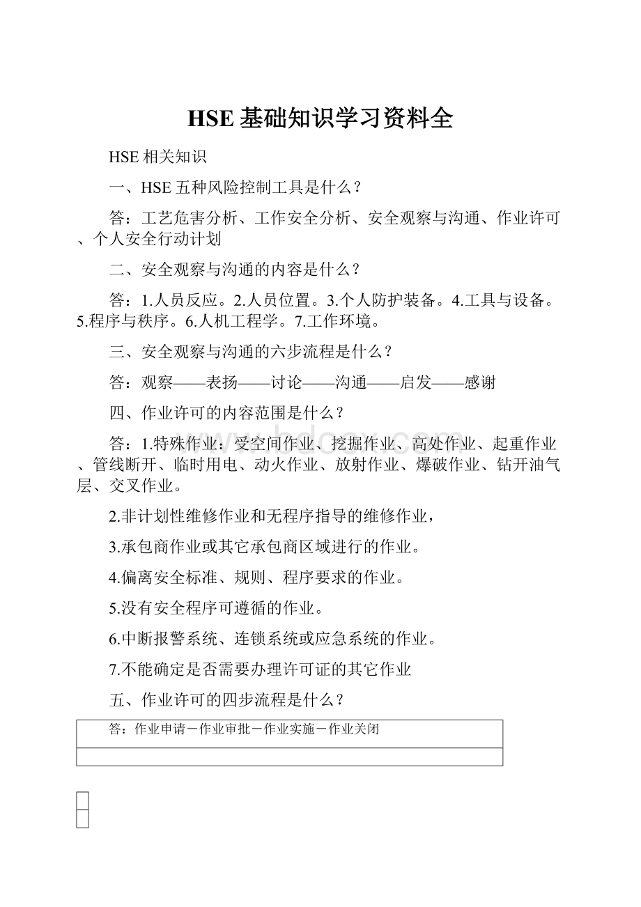 HSE基础知识学习资料全.docx_第1页