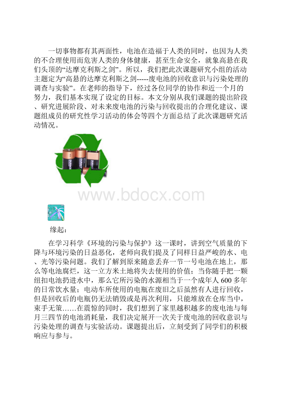 废电池危害及处理课题.docx_第2页