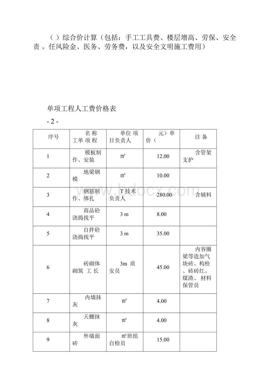 建筑劳务承包标书.docx_第3页