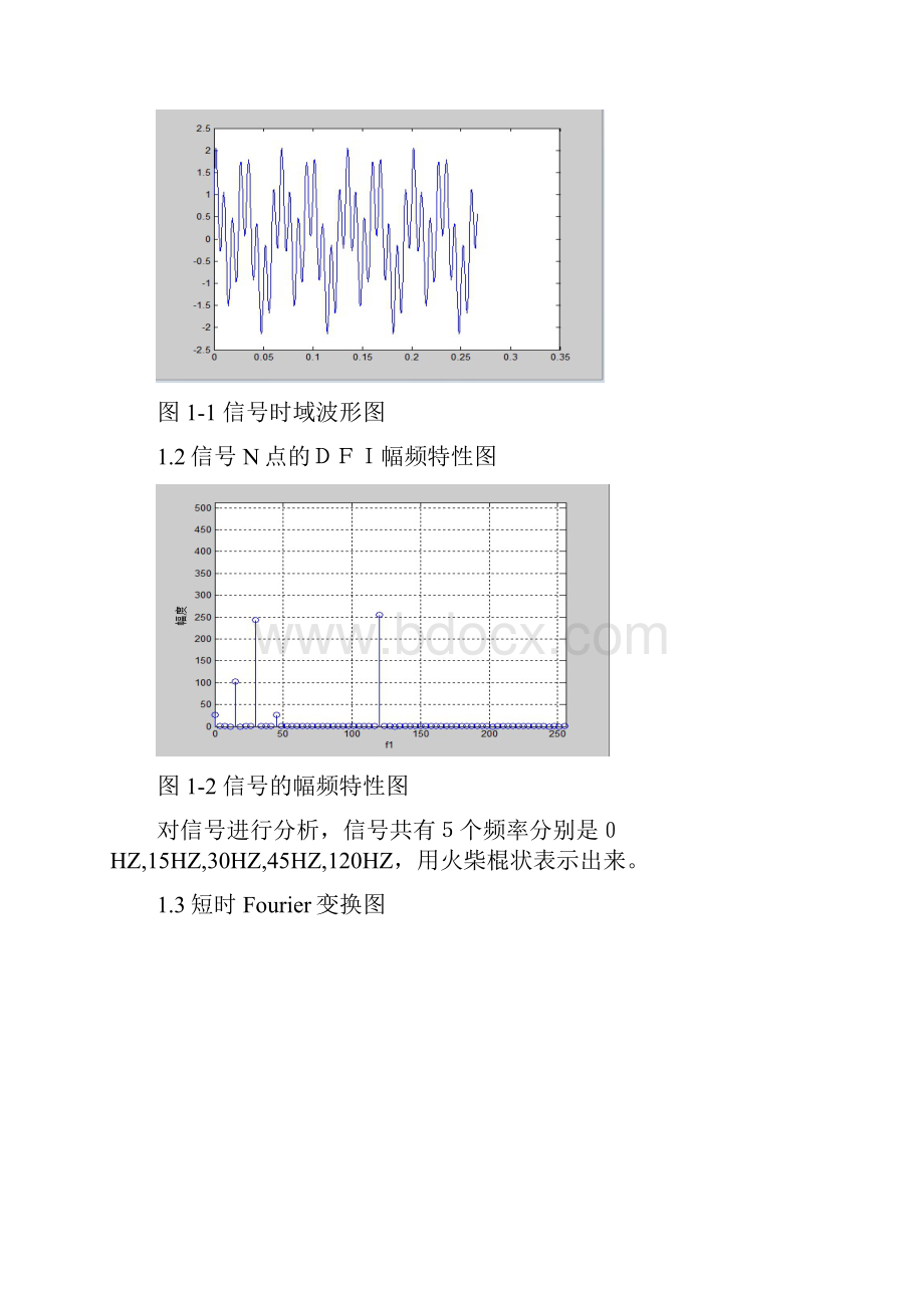 Fourier变换Gabor变换Wigner分布小波变换实例分析doc资料.docx_第3页