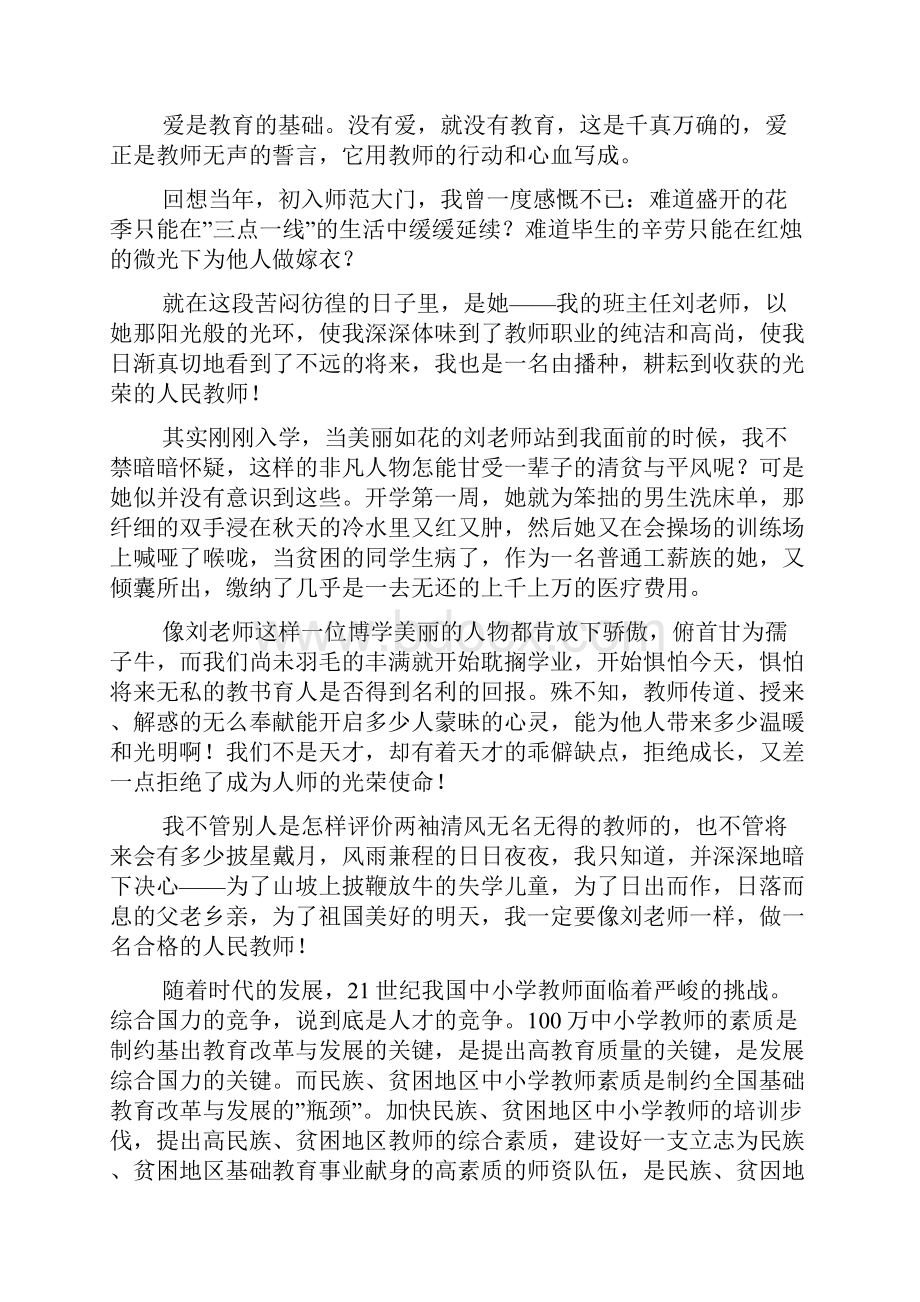 小学数学教师师德演讲稿锦集5篇.docx_第3页