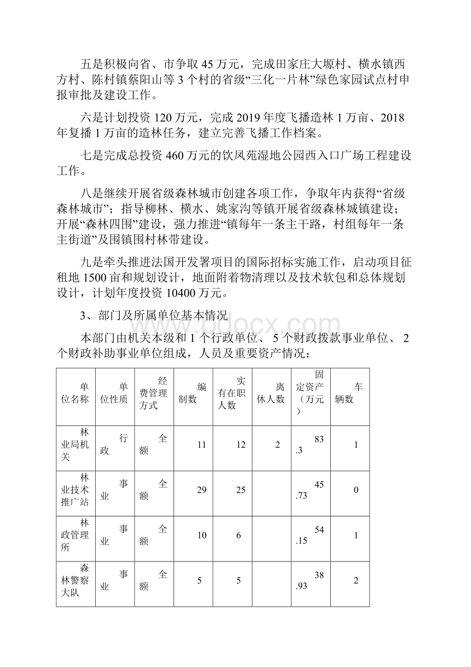 凤翔县林业系统预算编制说明.docx_第3页