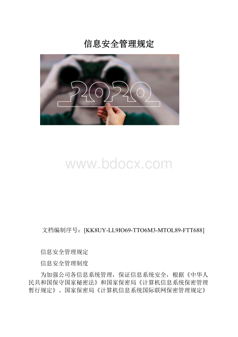 信息安全管理规定.docx