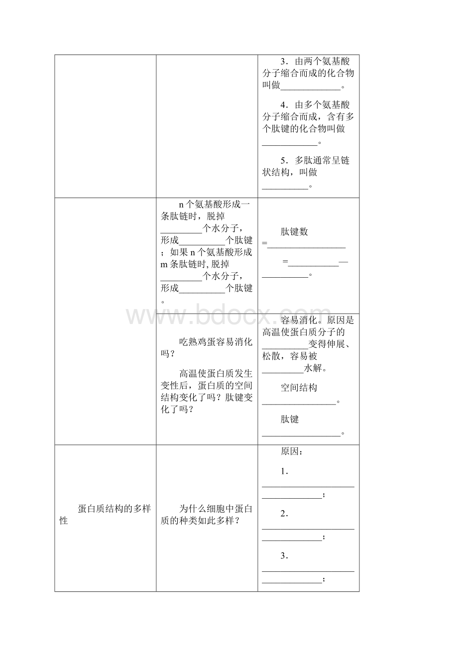 高中生物《生命活动的主要承担者蛋白质》教案10 新人教版必修1.docx_第3页