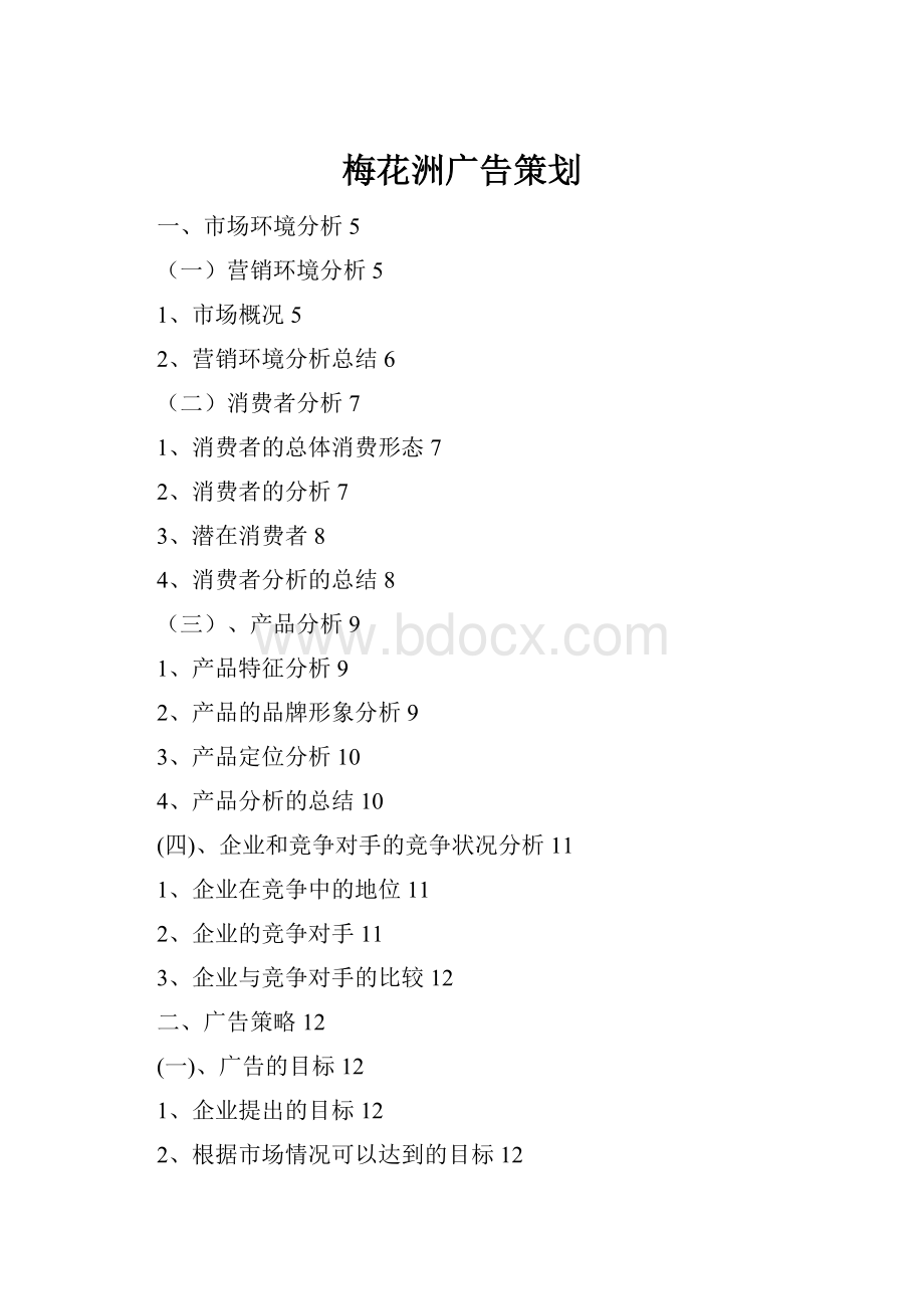 梅花洲广告策划.docx