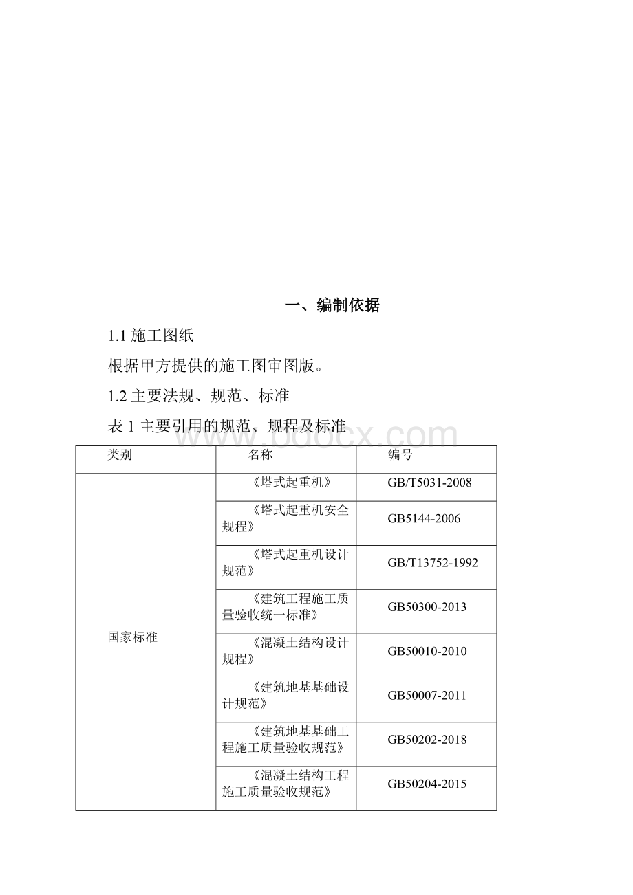 1#塔吊基础定位及施工方案1.docx_第2页