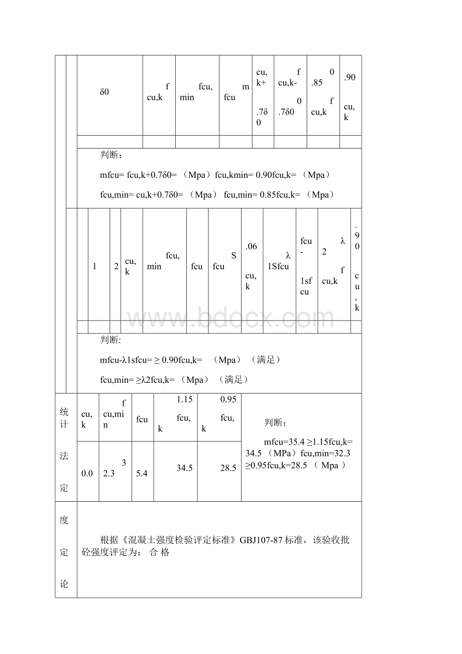 混凝土强度评定报告.docx_第2页