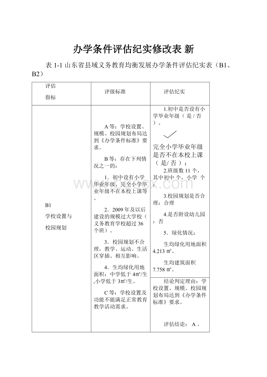 办学条件评估纪实修改表 新.docx_第1页