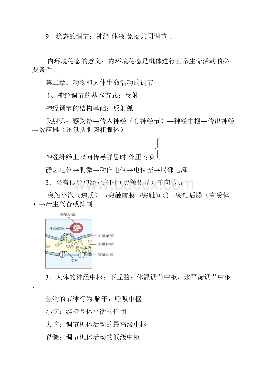 高中生物必修三知识点归纳总结.docx_第2页