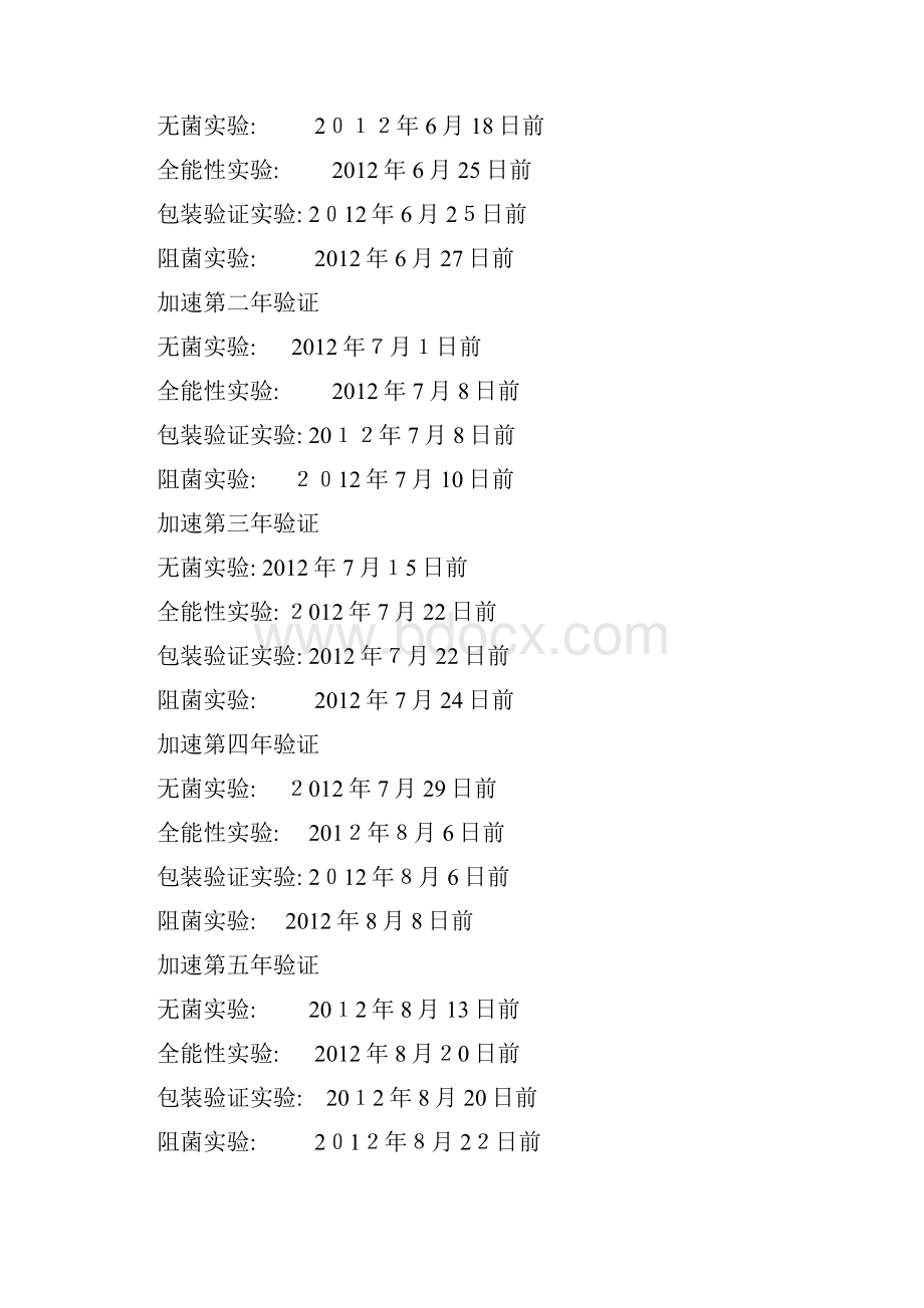 医疗器械加速老化实验方案及报告.docx_第2页