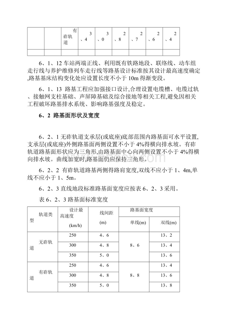 高速铁路路基设计规范标准.docx_第3页