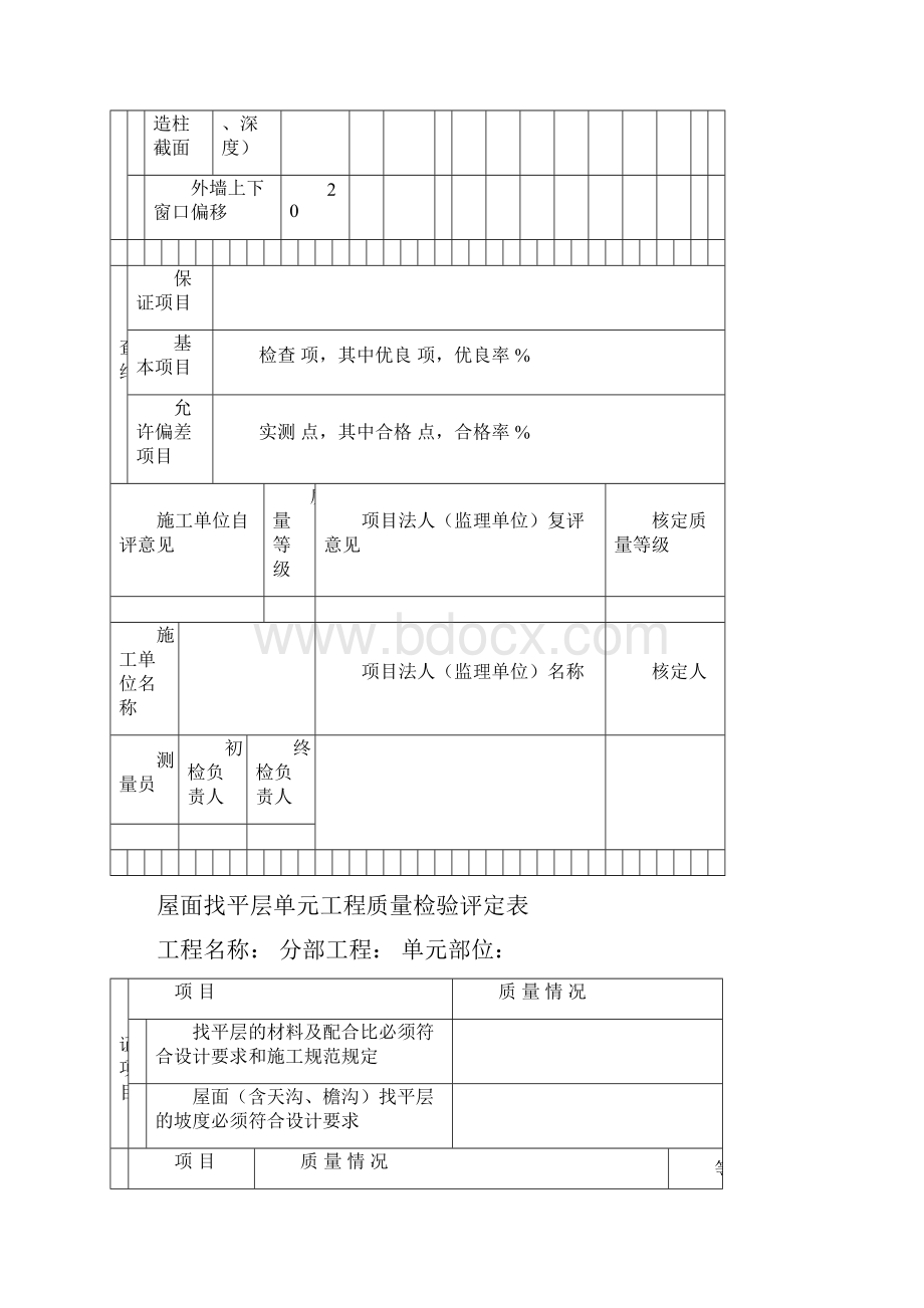 房建施工质量评定表doc.docx_第3页