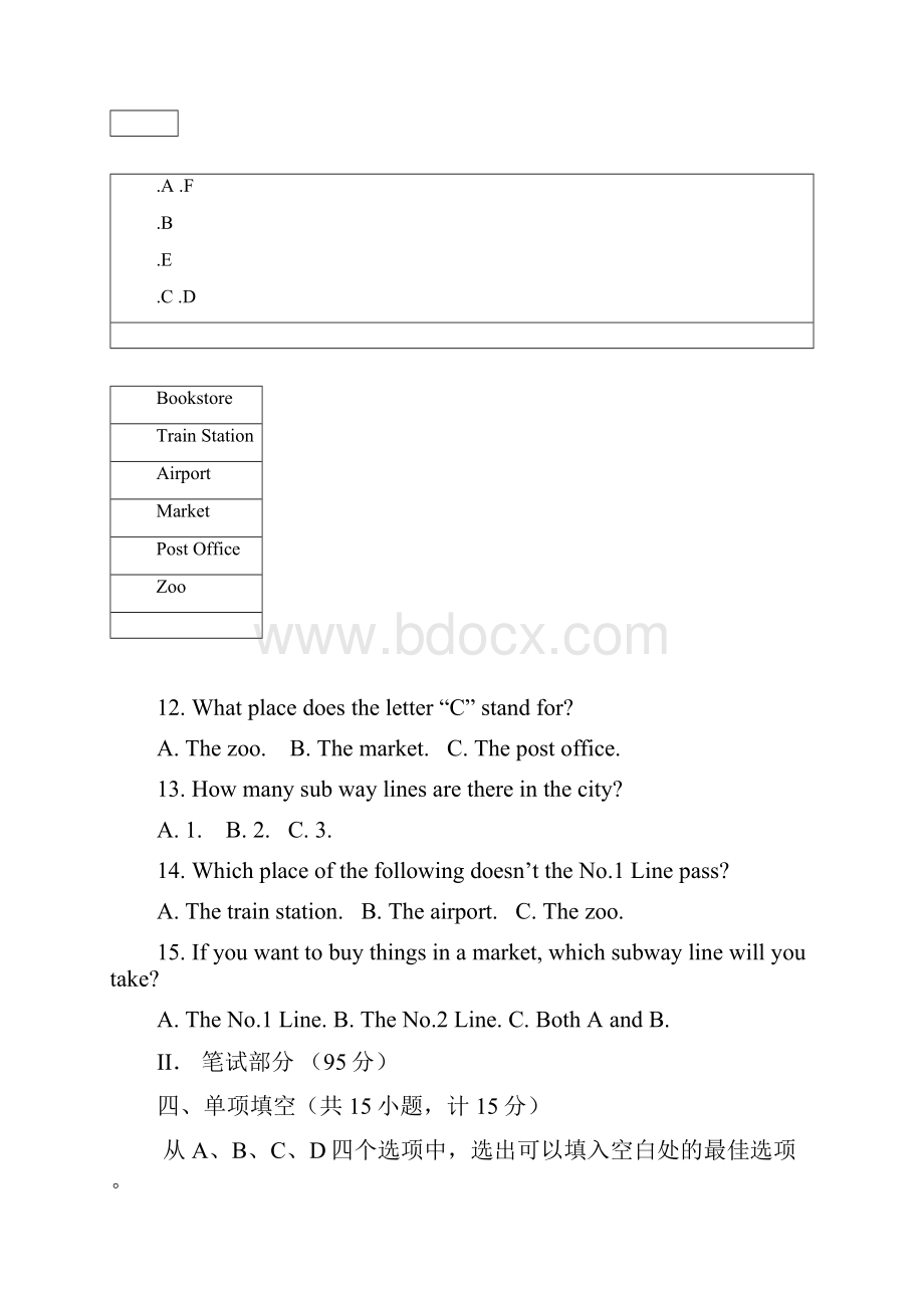 中考英语模拟命题比赛试题.docx_第3页