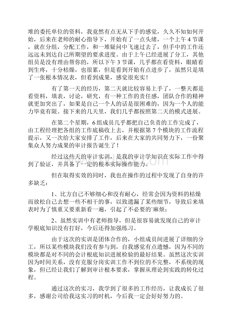 有关审计实习报告3篇.docx_第3页