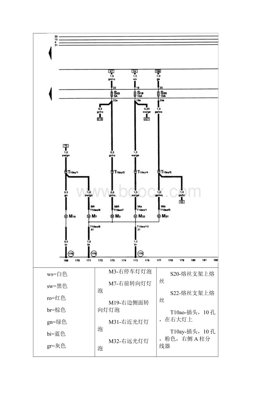 湖南万通汽修学校全车电气线路图2.docx_第3页