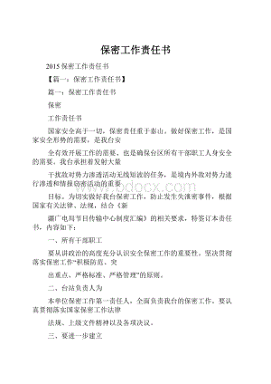 保密工作责任书.docx