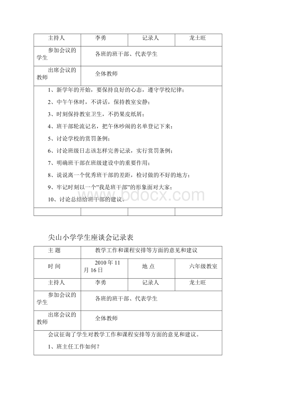 学生座谈会记录表.docx_第2页