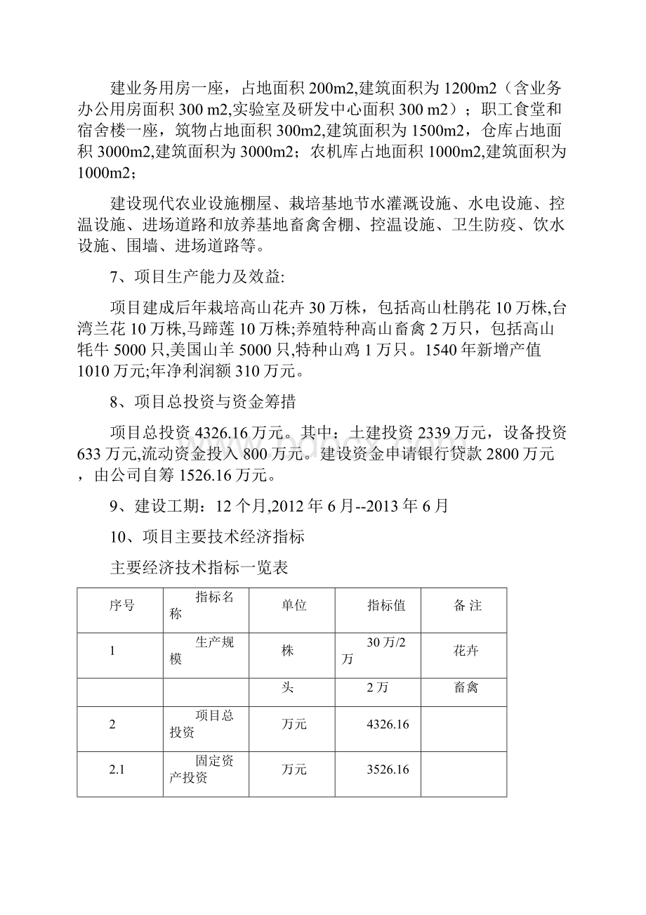 现代农业种养殖示范基地建设项目可行性研究报告.docx_第2页