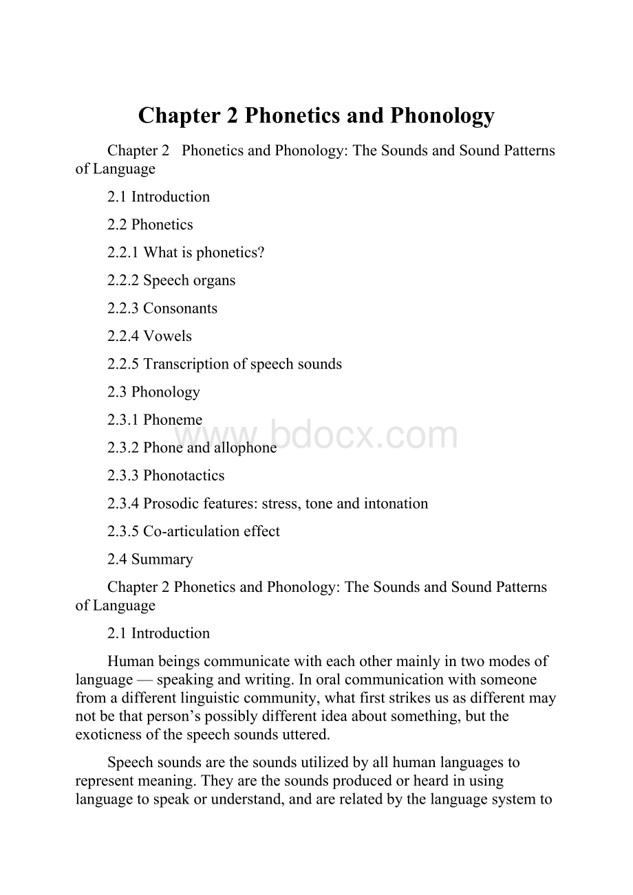 Chapter 2 Phonetics and Phonology.docx
