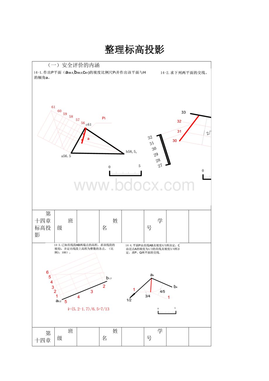 整理标高投影.docx