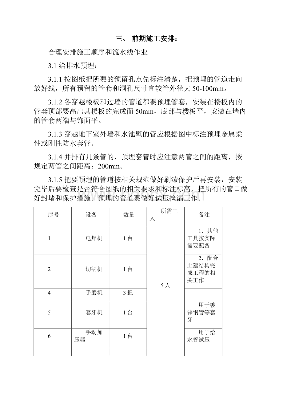 龙平紫园水电施工方案.docx_第3页