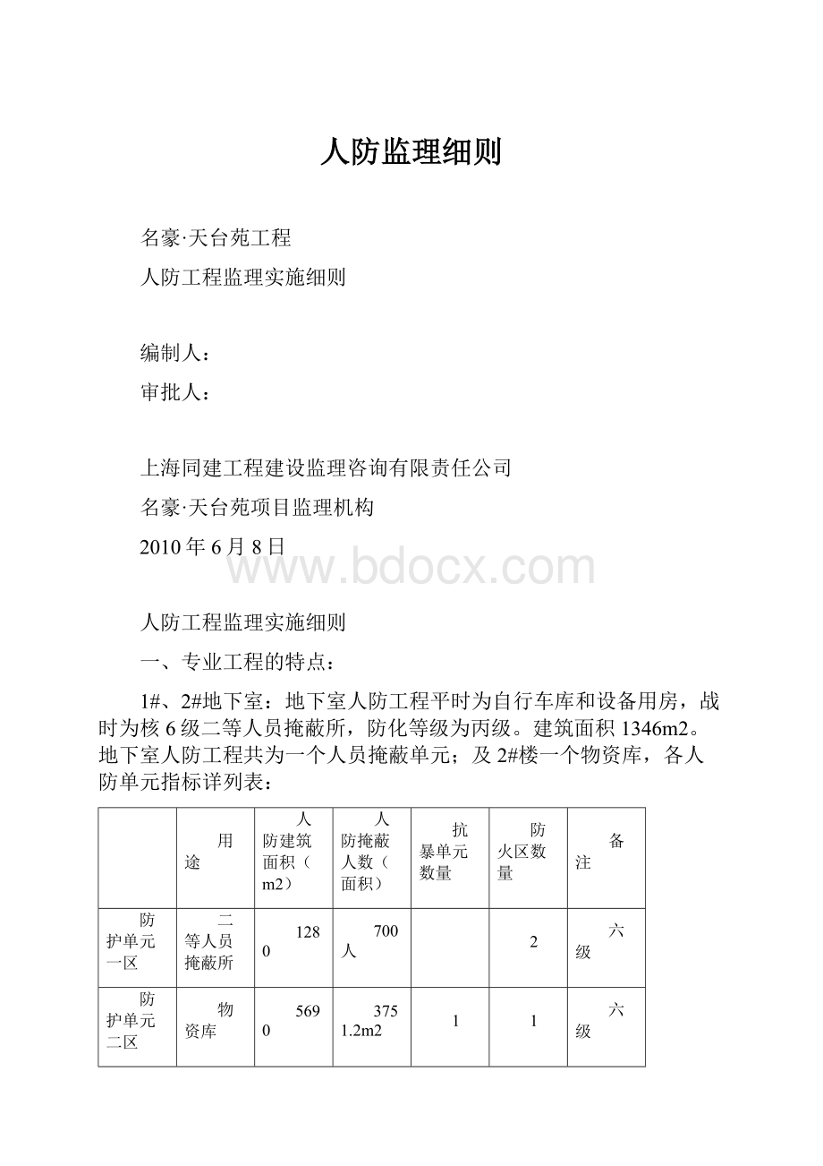 人防监理细则.docx