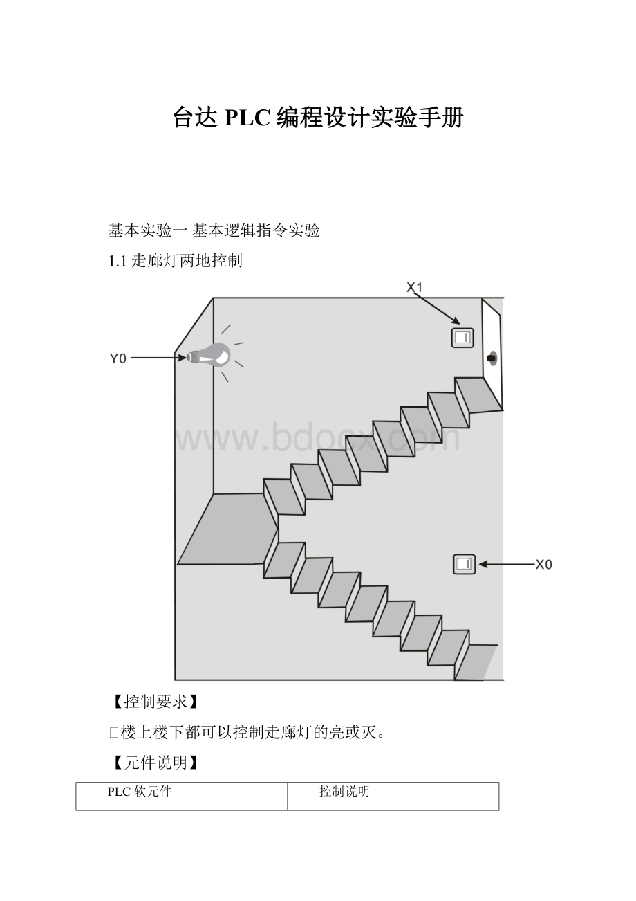 台达PLC编程设计实验手册.docx