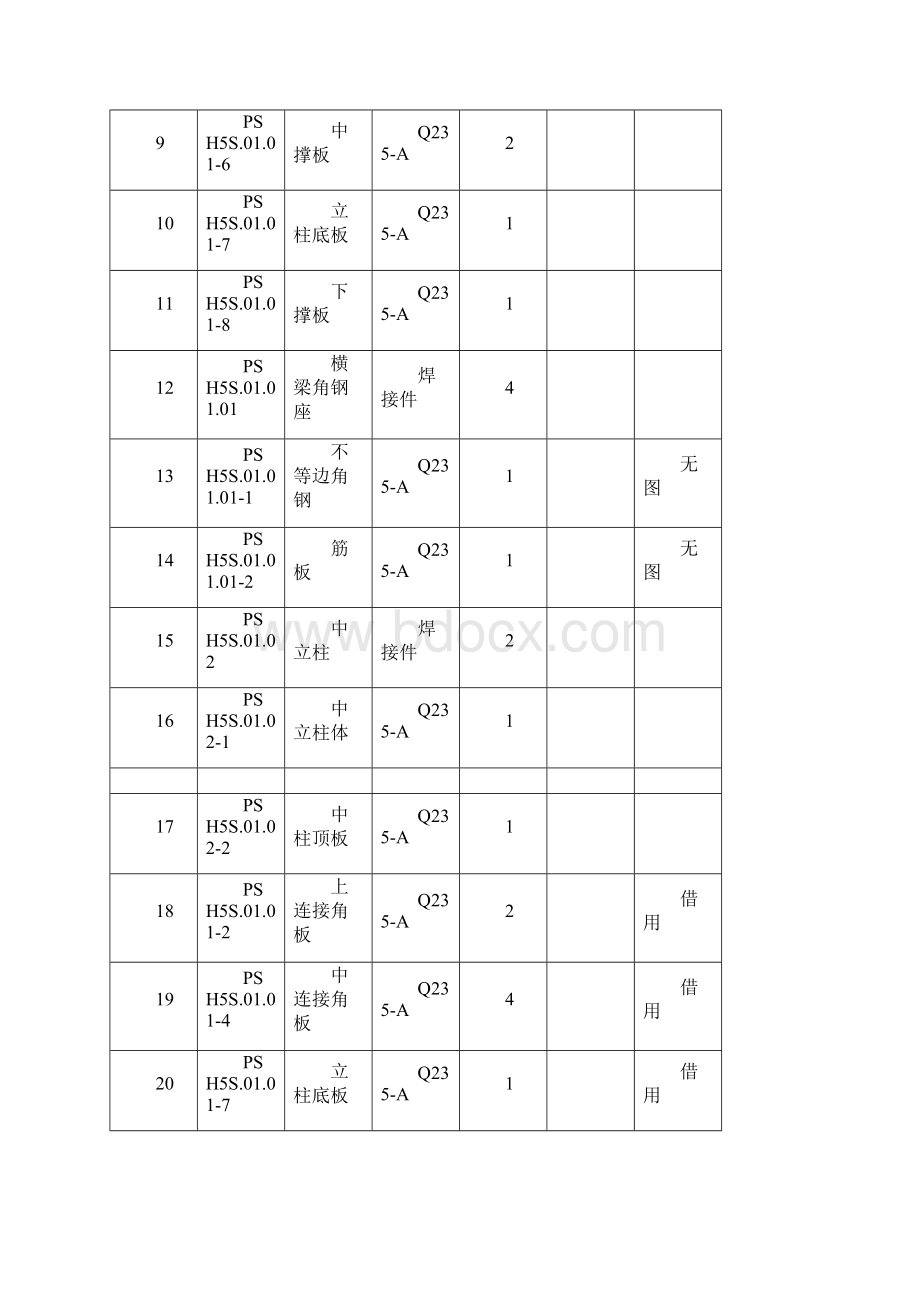 立体车库零部件明细汇总.docx_第2页