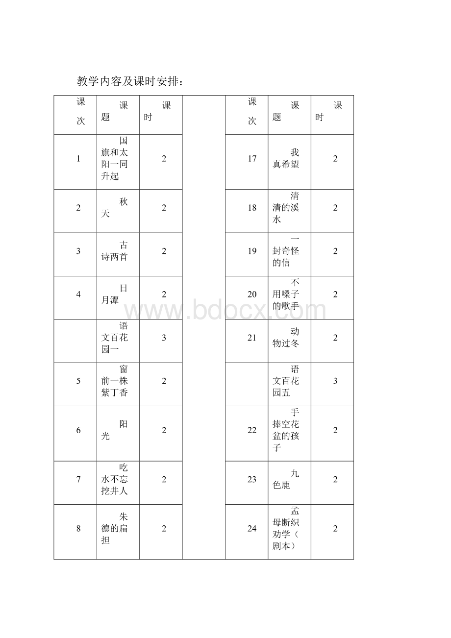 精品语文S版语文小学二年级上册教案11.docx_第3页