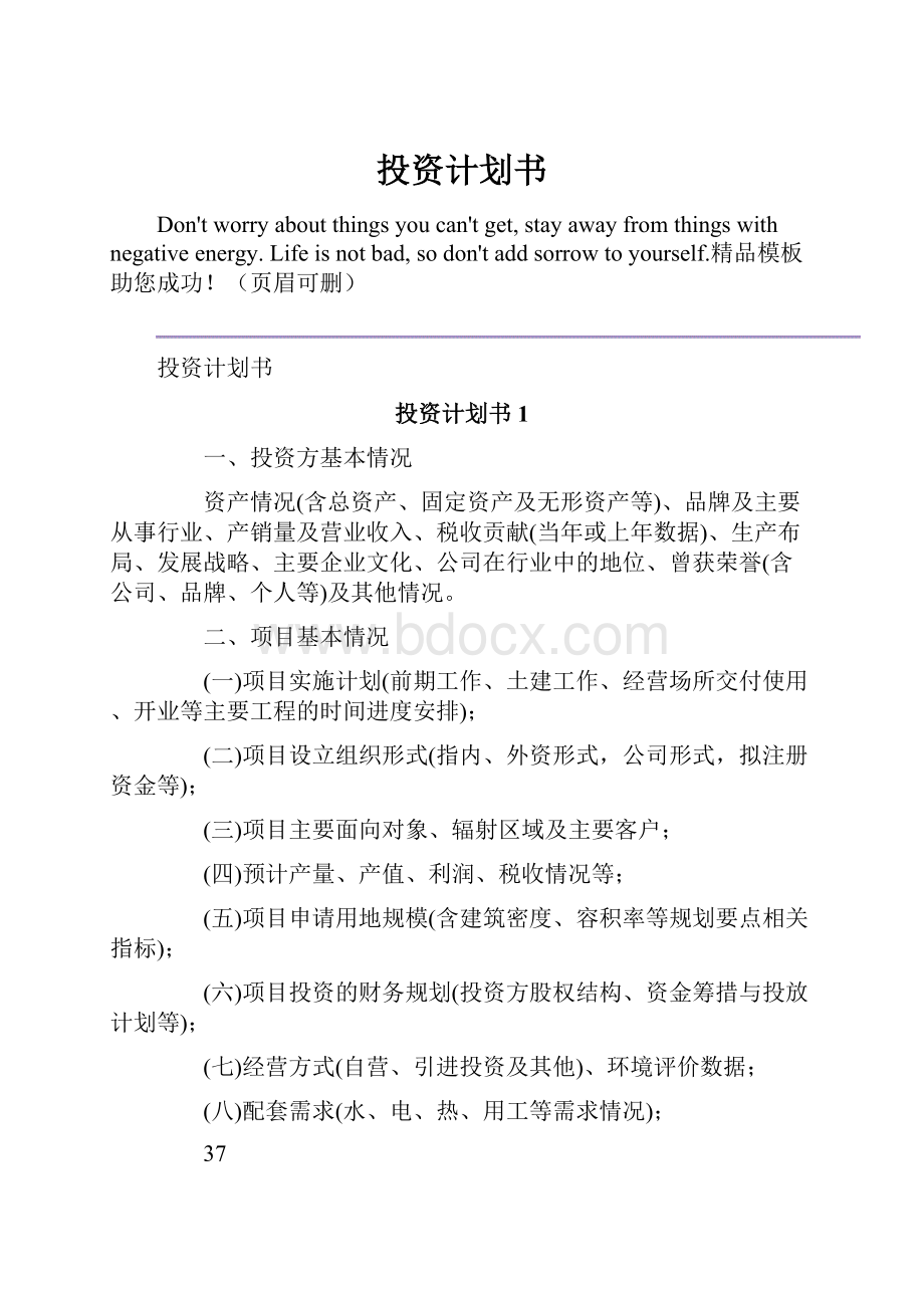 投资计划书.docx