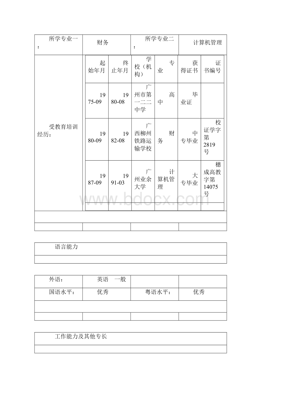 个人简历模板同名17787.docx_第3页