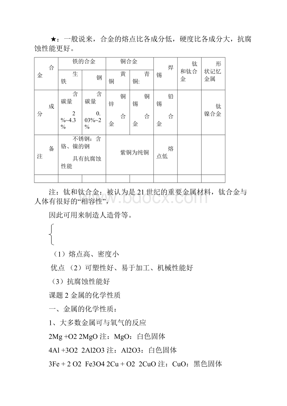 精编人教版九年级化学下册单元知识总结.docx_第3页