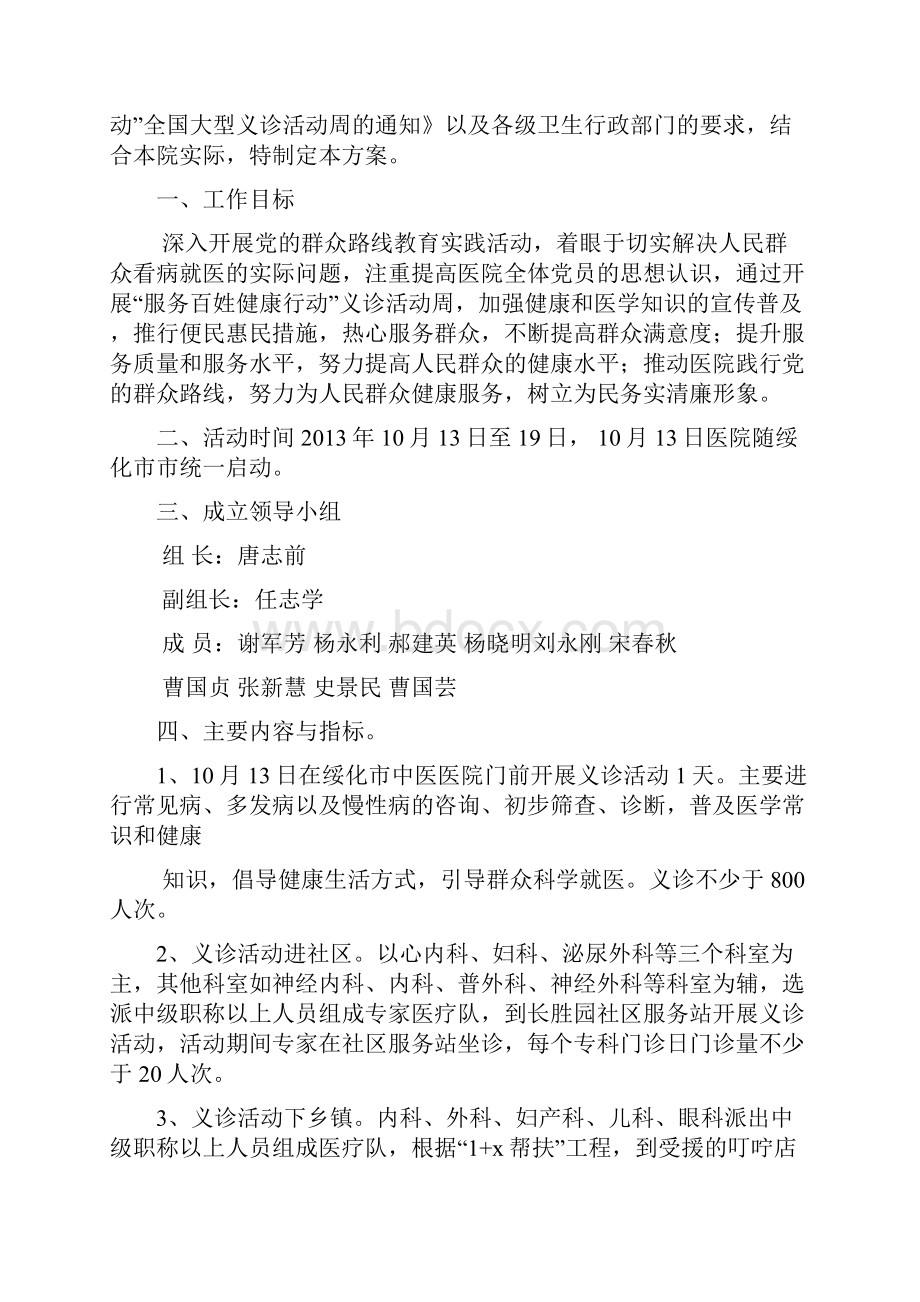 眼科义诊活动方案多篇.docx_第2页